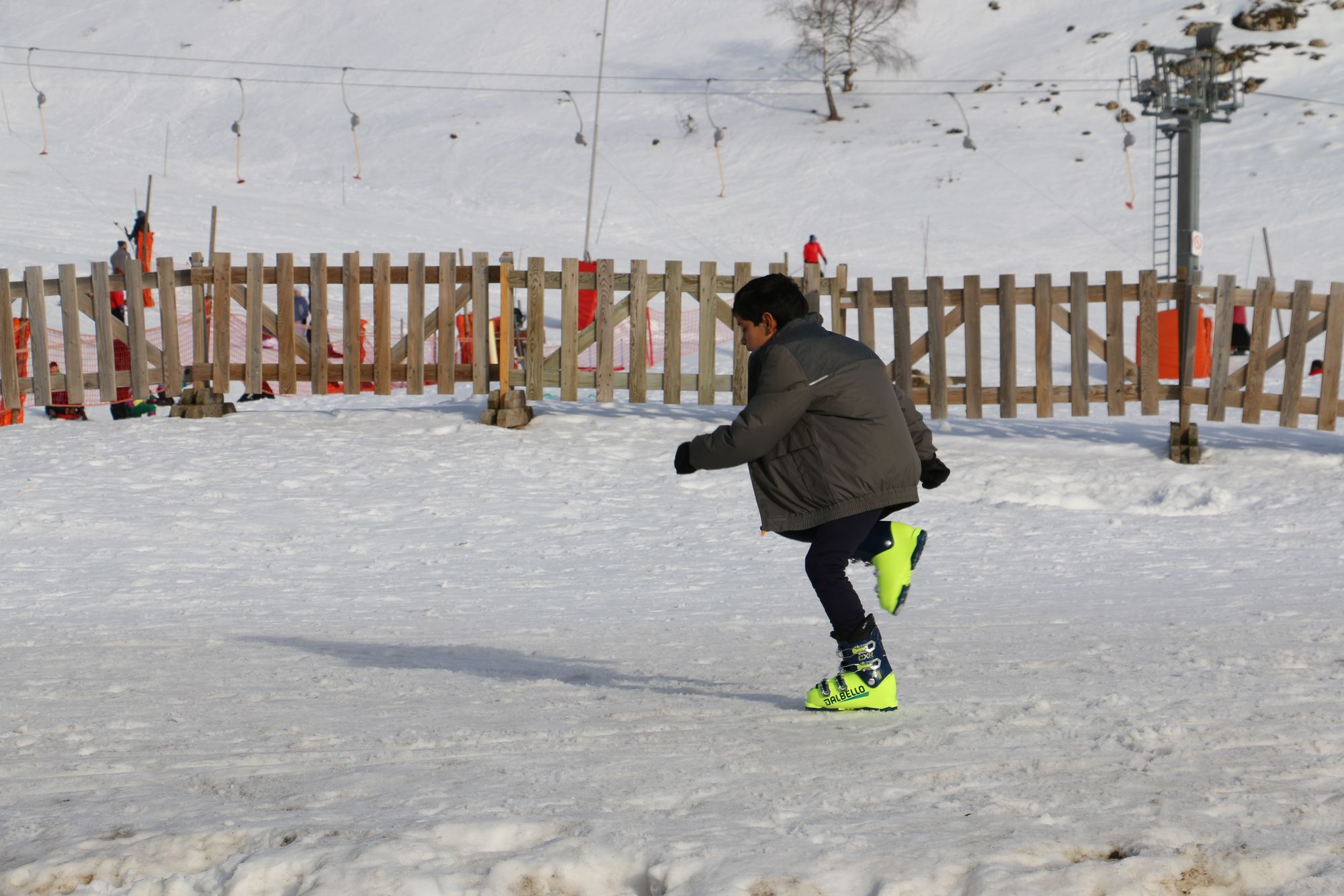 Em busca da neve